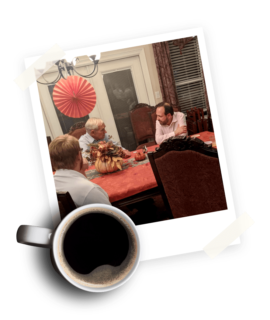 Meeting with coffee